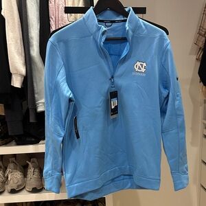 Nike Carolina Blue Quarter-Zip Lacrosse Pullover